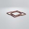 Ekena Millwork Extra Small Monument Decorative Fretwork Wood Wall Panels, Cherry, 7 3/8"W x 7 3/8"H x 3/8"T WALW08X08X0375MMTCH - alternate 3